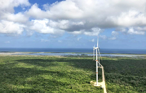 墨西哥尤卡坦半島普羅格雷索風(fēng)電場