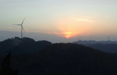 湖北棗陽市耿集鎮(zhèn)白鶴風(fēng)電場