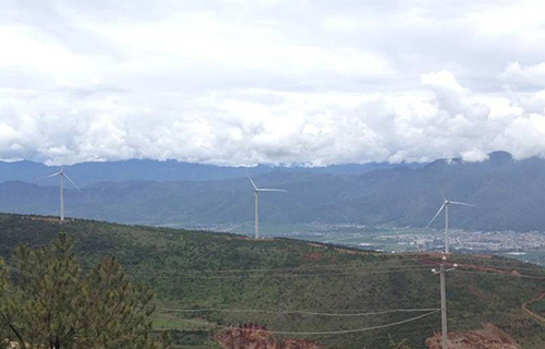 大理劍川龍源遠景百山超高原風(fēng)電場