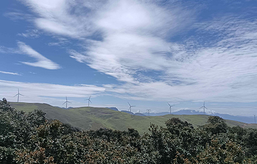 四川省涼山州普格縣甘天地風(fēng)電場