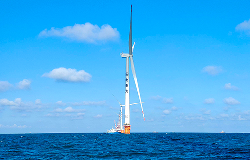 浙江寧波象山縣鶴浦鎮(zhèn)象山一號海上風(fēng)電場