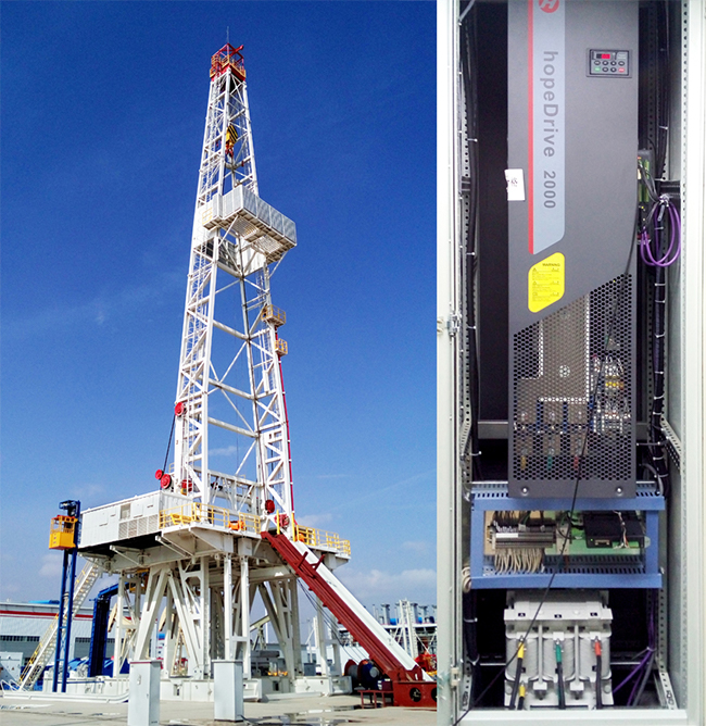 HD2000水冷多傳變頻器通過(guò)石油鉆井驗(yàn)收測(cè)試 (2).jpg